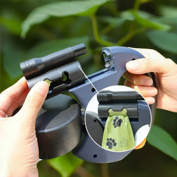 Retractable Reflective Dog Leash for Small Dogs